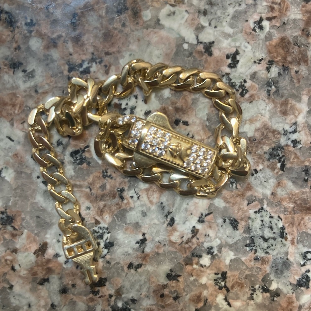 14k yellow gold bracelet